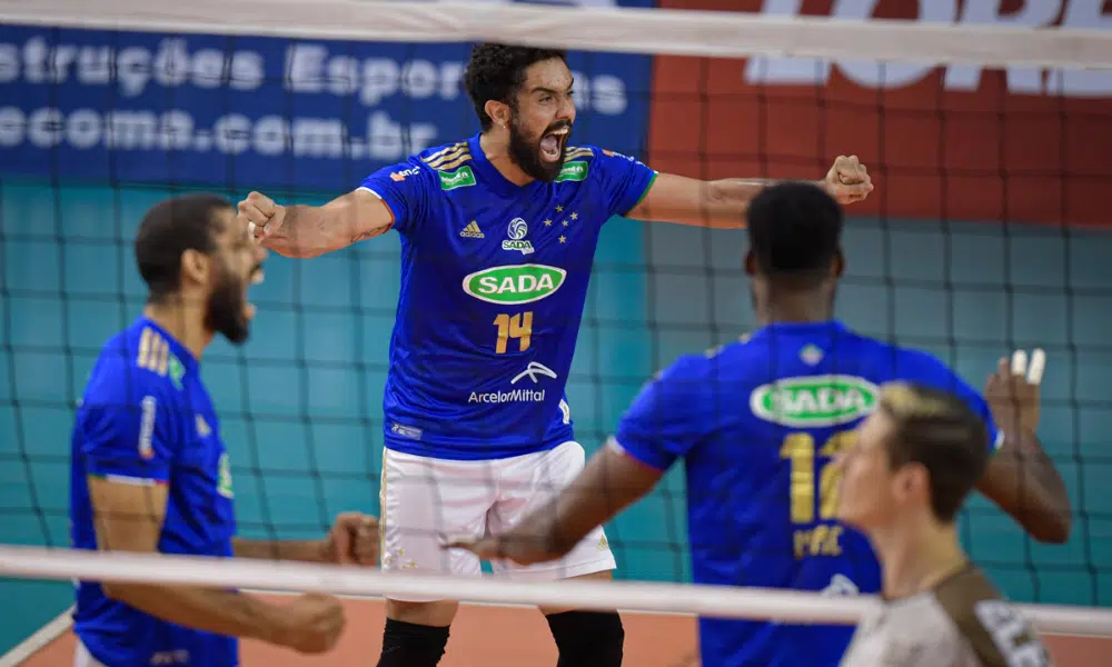 Sada Cruzeiro vitória Apan Blumenau Superliga masculina vôlei ao vivo Uberlândia