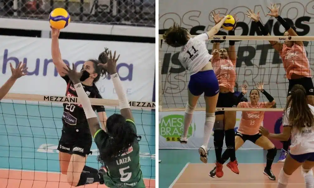 Sesi Bauru e Flamengo Superliga feminina