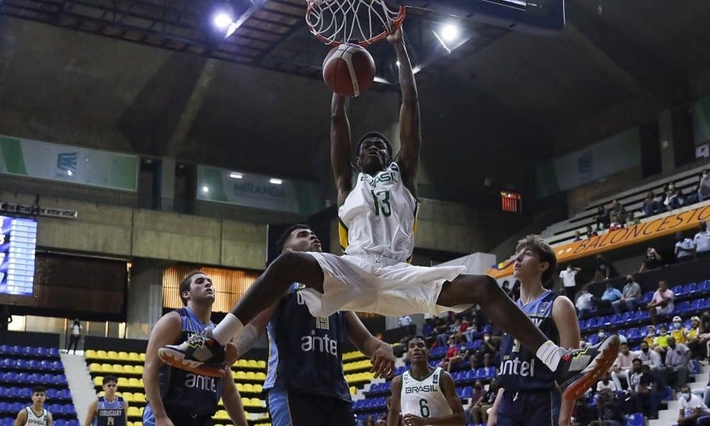 Brasil x Uruguai - Sul-Americano Sub-18 masculino de basquete