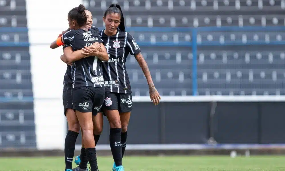 corinthians red bull bragantino brasileiro feminino futebol Santos ao vivo