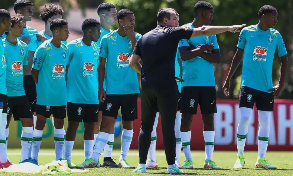 Seleção Brasileira Sub-16 confirmada no Torneio de Montaigu 2022