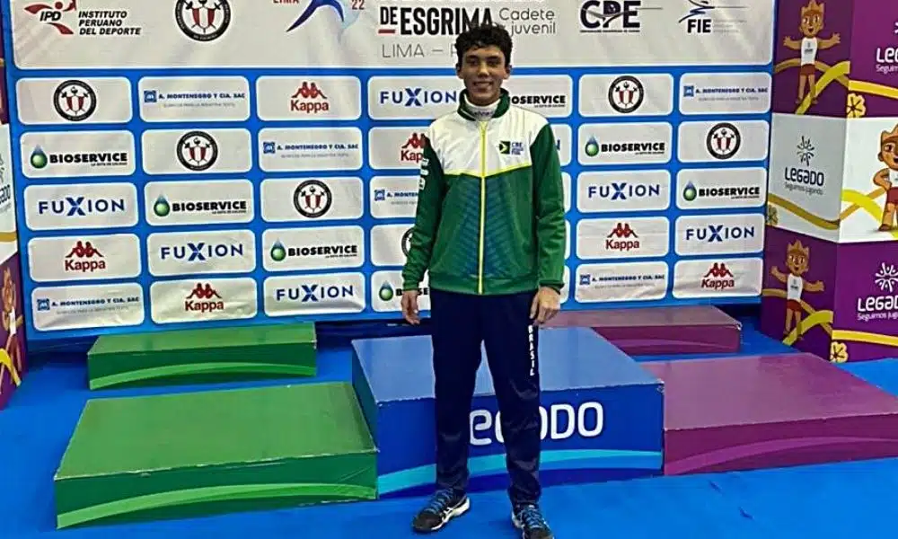 Eduardo Gonçalves esgrima Pan-Americano cadete e juvenil