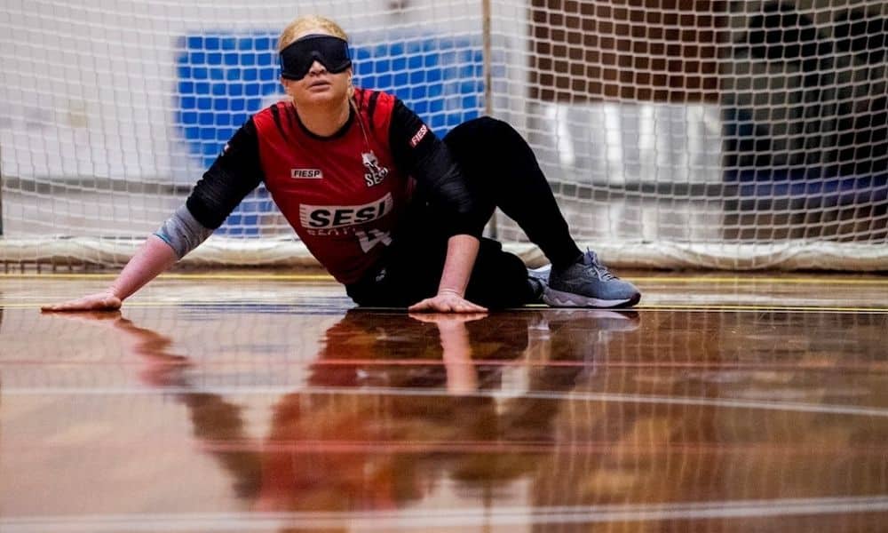 Gaby, do Sesi, é um dos destaques da Supercopa de goalball | Foto-Ale Cabral:CPB