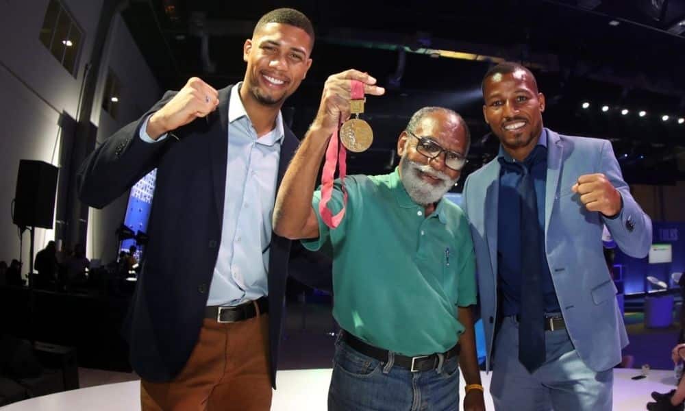 HEBERT CONCEICAO SERVILIO OLIVEIRA ROBSON CONCEICAO BOXE CONGRESSO OLÍMPICO