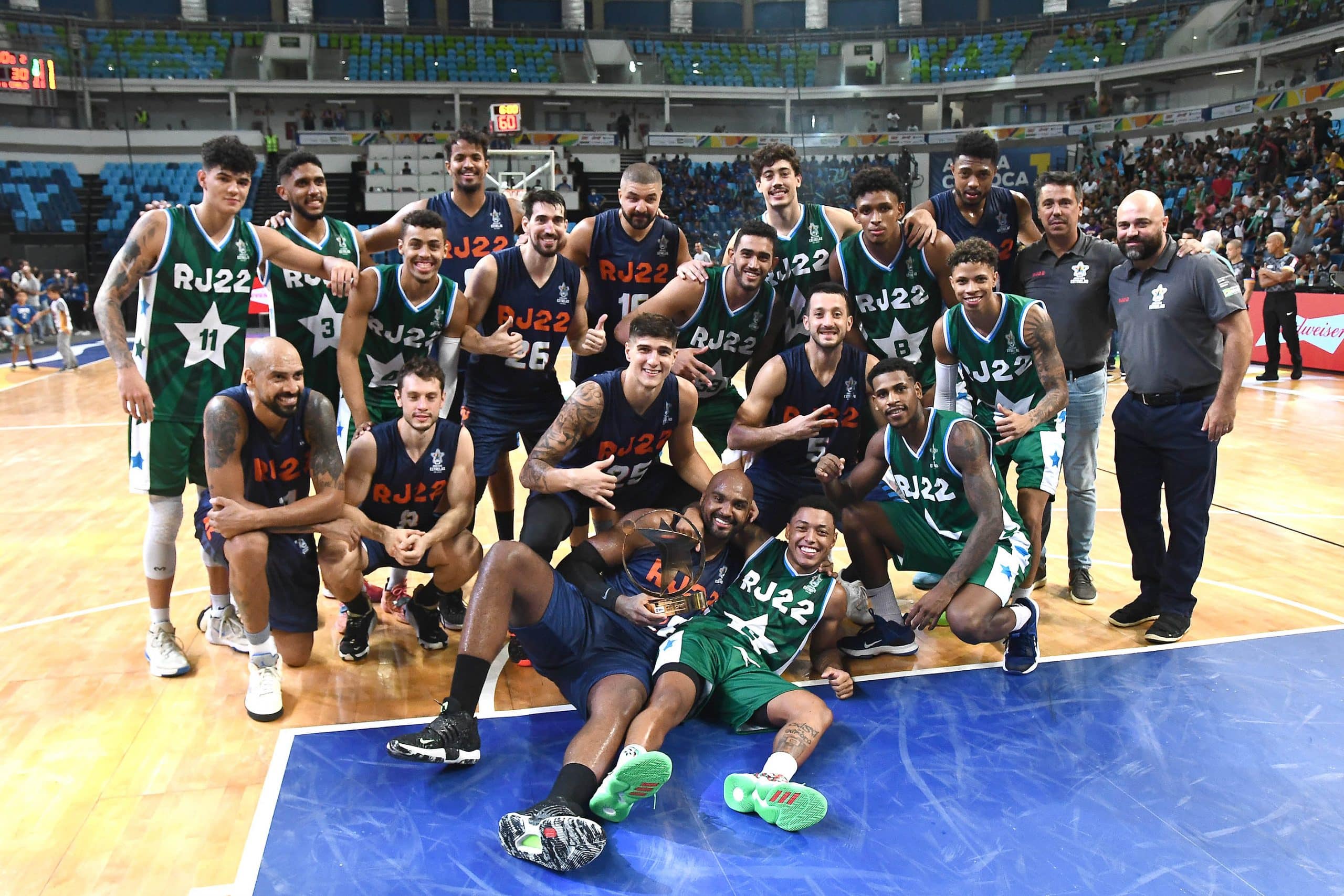 Time Cablock, de Bruno Cabloco, e Time Monstrinho, de Yago, fizeram a final do Jogo das Estrelas do NBB 2022