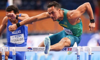 Rafael Pereira atletismo 110 m com barreiras 110m com barreiras meeting de paris diamond league recorde pessoal Eduardo de Deus Meeting de Lucerna