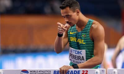 Rafael Pereira atletismo Itália Campeonato Ibero-Americano de atletismo medalha de ouro Jaqueline Weber / World Athletics