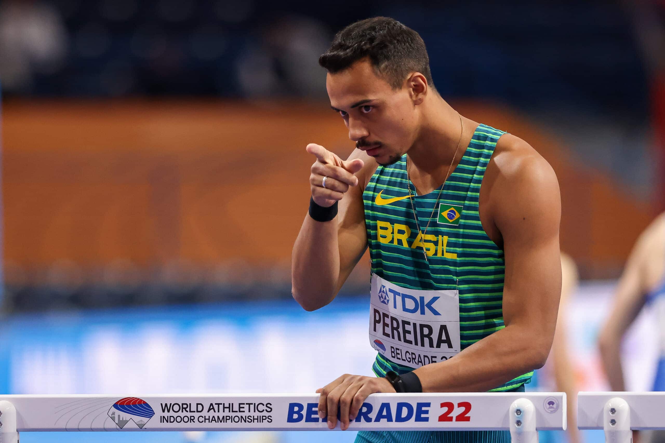 Rafael Pereira atletismo Itália Campeonato Ibero-Americano de atletismo medalha de ouro Jaqueline Weber / World Athletics