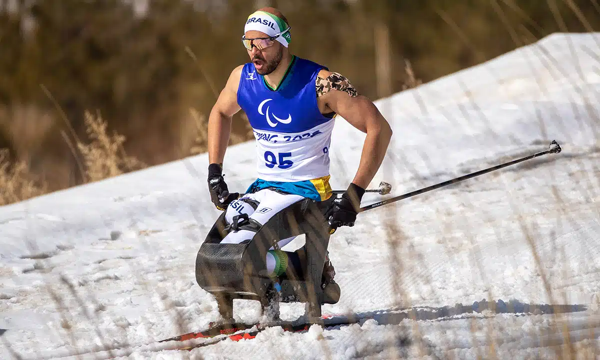 Robelson Lula Paraesqui Cross-Country Jogos Paralímpicos de Inverno Pequim 2022