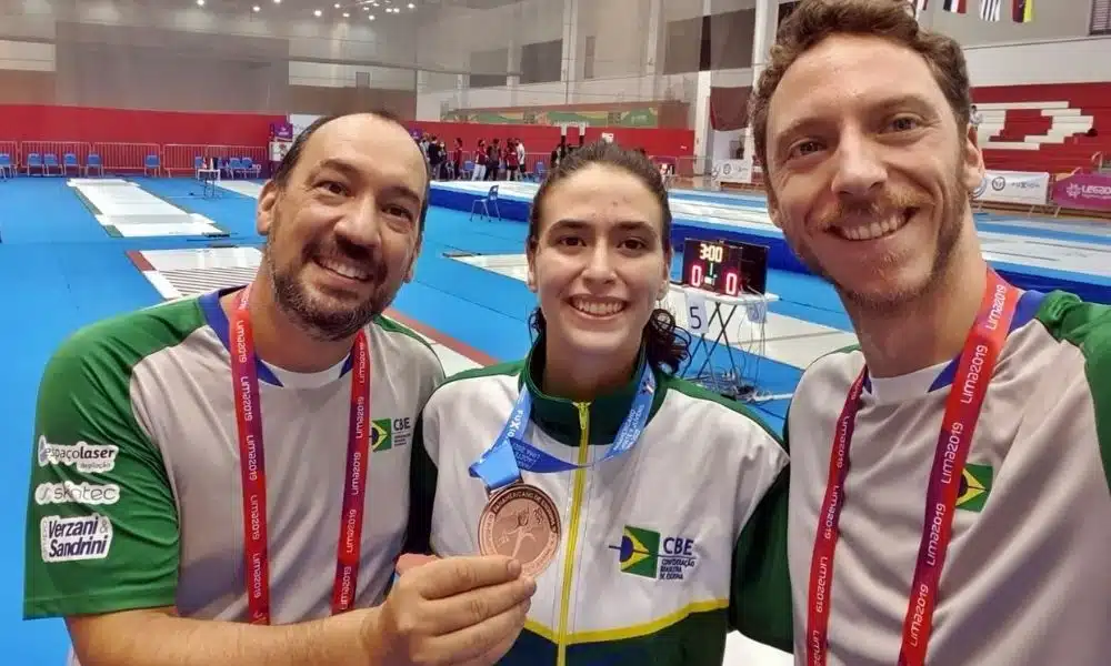 VICTORIA VIZEU BRONZE PAN-AMERICANO CADETE E JUVENIL DE ESGRIMA