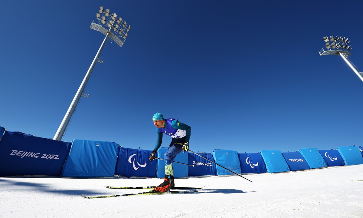 Vitalyi Lukianenko Parabiatlo Ouro Jogos Paralímpicos de Pequim 2022
