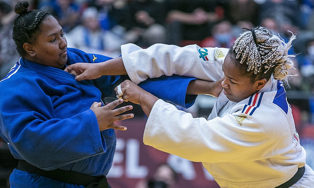 Beatriz Souza Bia Souza Romane Dicko seleção brasileira de judô treinos Tel-Aviv