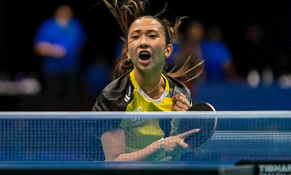 Giulia Takahashi tênis de mesa TMB Platinum