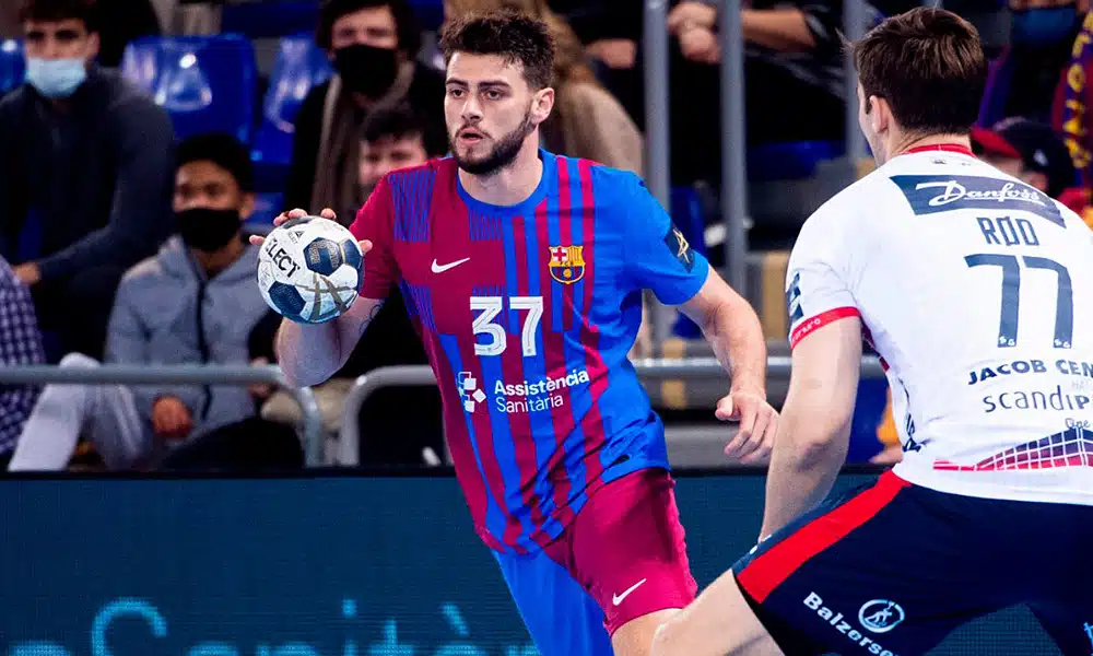 Haniel Langaro Barcelona handebol masculino champions league