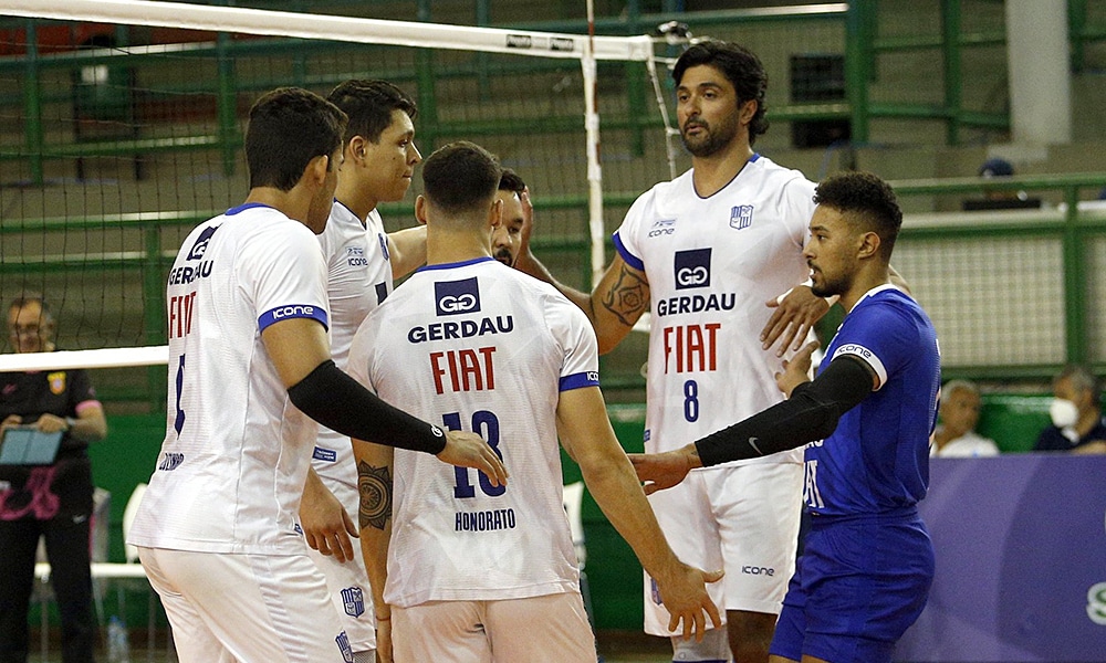 Minas Tênis Excelsior Campeonato Sul-Americano de clubes de vôlei masculino Ciudad Voley ao vivo Vôlei Renata semifinal