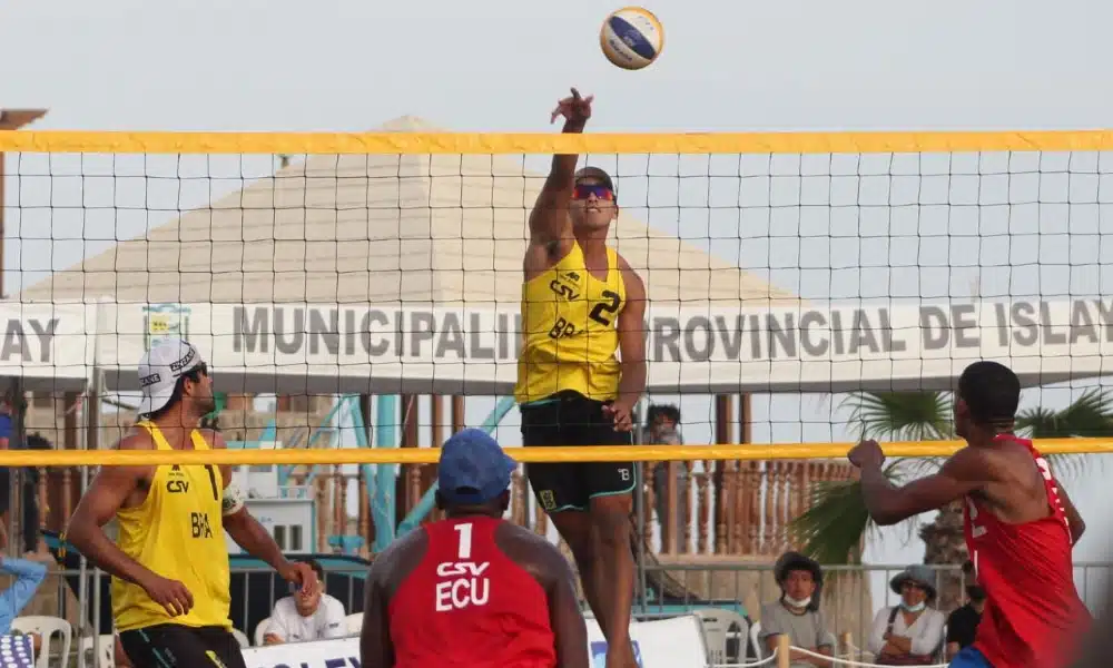 Vôlei de Praia Elize Maia Thamela Renato Vitor Felipe Elize Maia/Thamela Renato/Vitor Felipe