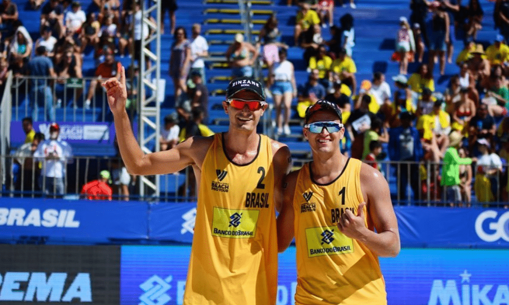 André e George no Challenge de Itapema