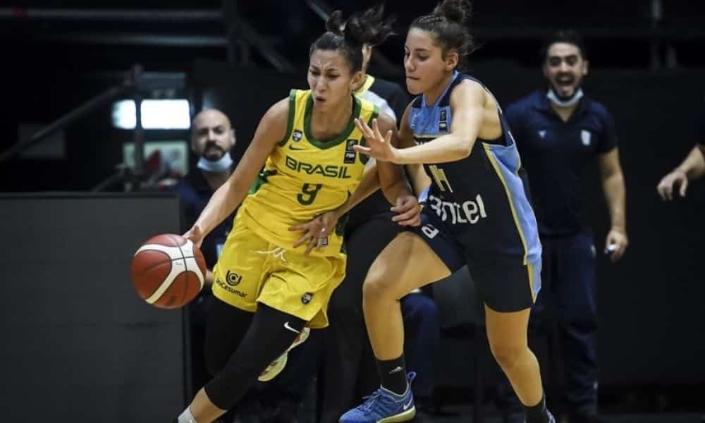 BRASIL X URUGUAI SEMIFINAL SUL-AMERICANO SUB-18 DE BASQUETE FEMININO