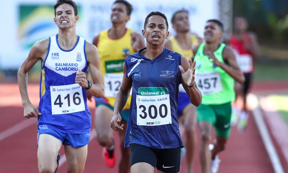 Gabriel Porfírio no Brasileiro sub-20 de atletismo