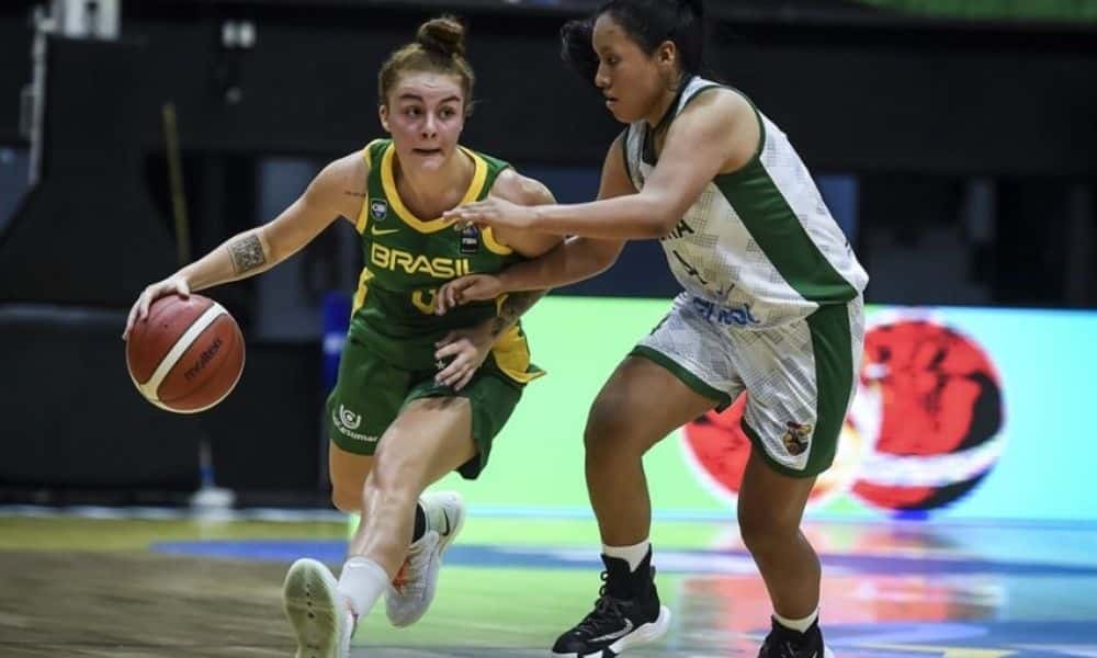 Brasil x Bolívia - Sul-Americano Sub-18 feminino de basquete