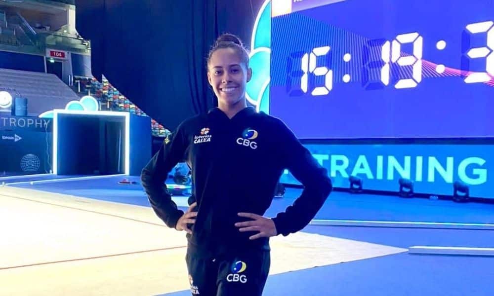 Ana Luisa Neiva faz sua estreia na Etapa de Baku da Copa do Mundo ginástica rítmica