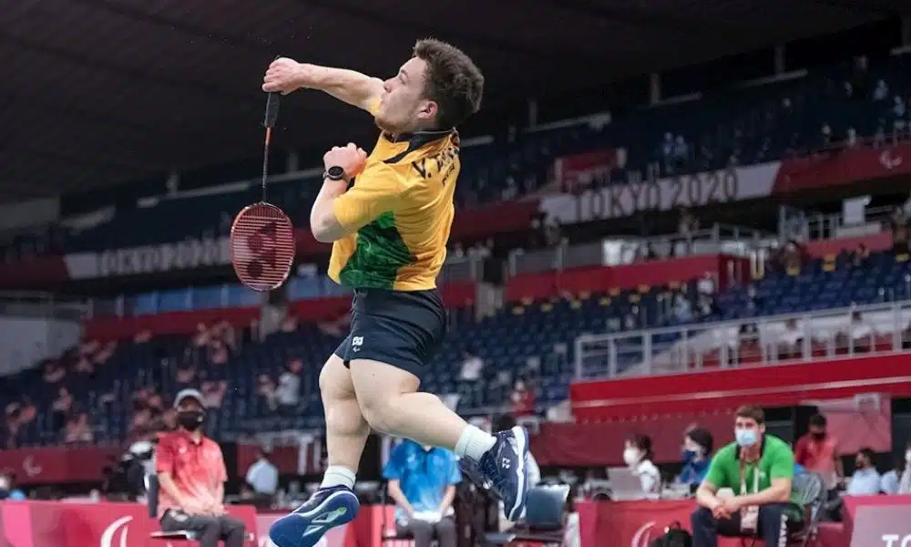 Vitor Tavares parabadminton Internacional de badminton CT Paralímpico Internacional da Tailândia de parabadminton, Maria Gilda, Auricelia Evangelista