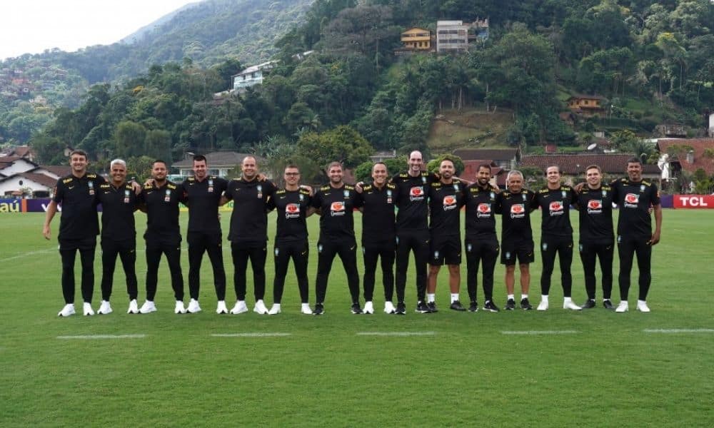 Granja Comary seleções futebol