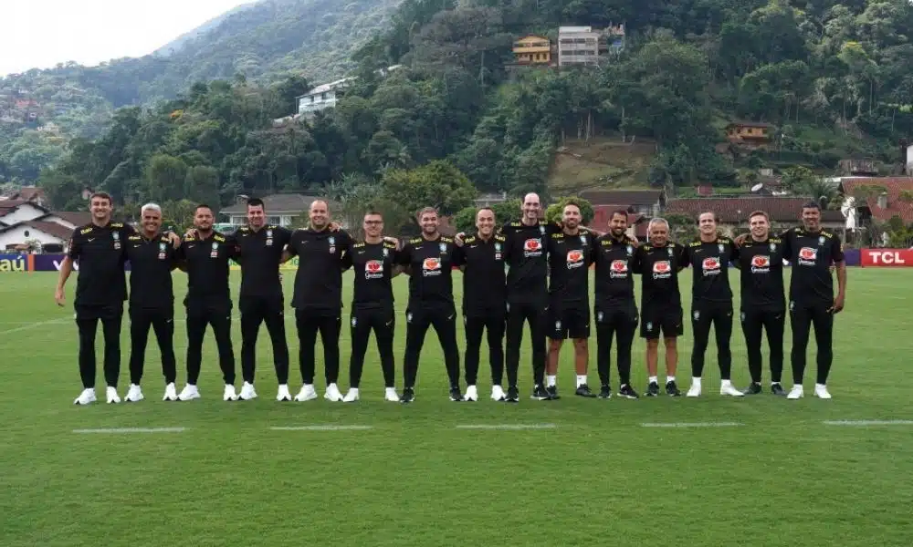 Granja Comary seleções futebol