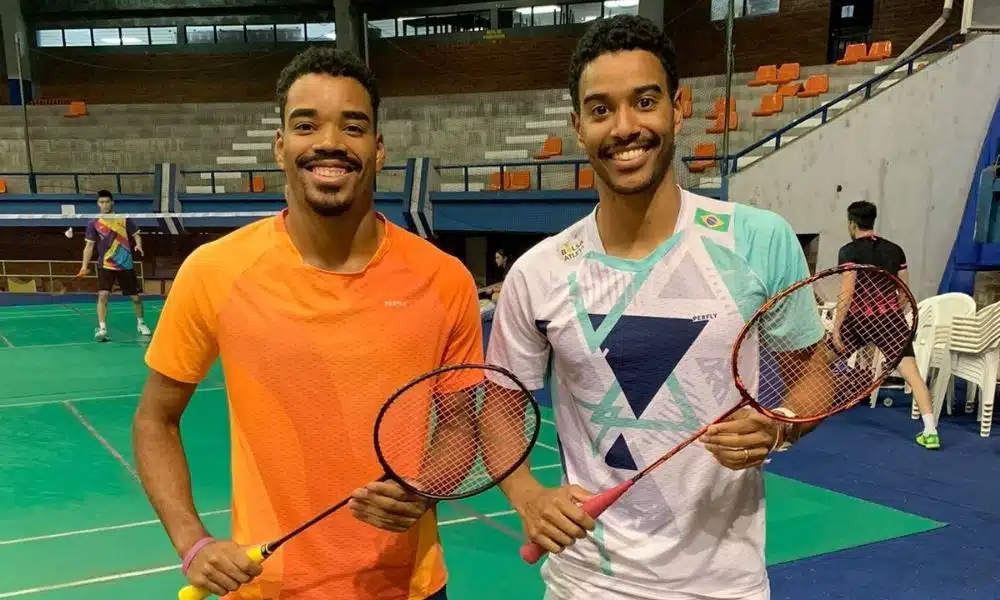 Donnians oliveira e ygor coelho campeonato pan-americano de badminton