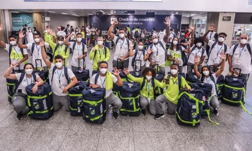 Embarque jogos sul-americanos da juventude rosario 2022