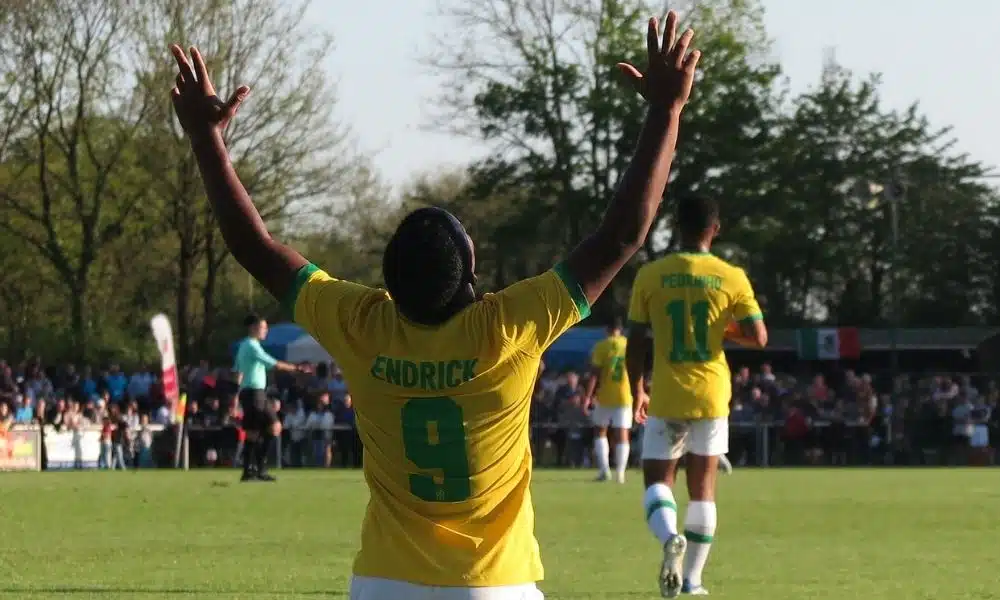 Endrick Brasil x Inglaterra Torneio de Montaigu seleção brasileira sub-17 de futebol masculino seleção sub-17