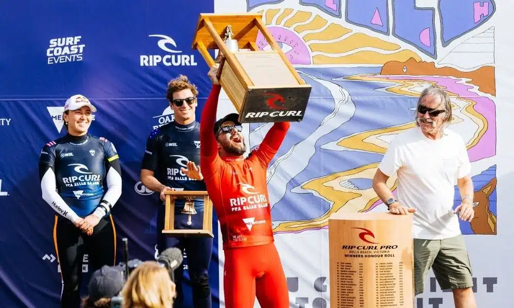 Filipe Toledo campeão Bells Beach Mundial de surfe WSL