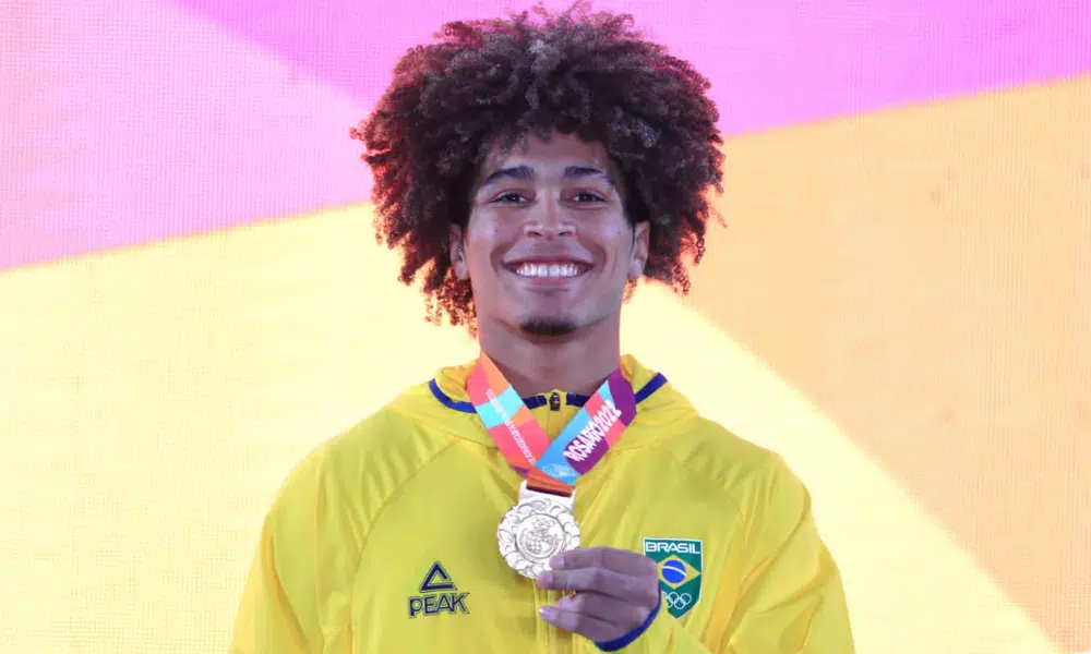 João Victor Perdigão ouro argolas ginástica artística Rosario 2022