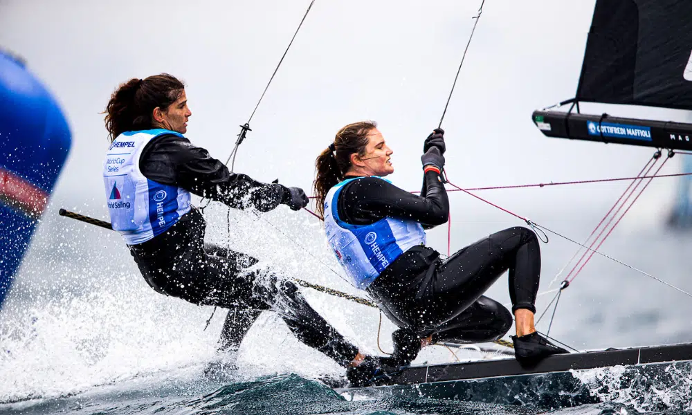 Martine Grael e Kahena Kunze são os principais destaques brasileiros do Troféu Princesa Sofia de vela