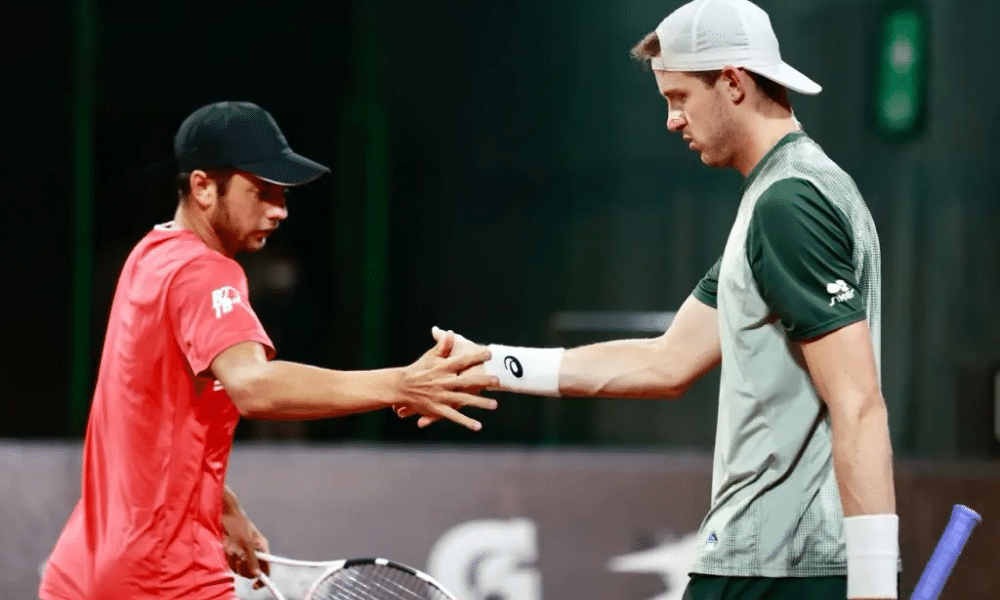 Matheus Pucinelli e Nicolas Jarry no Challenger da Cidade do México