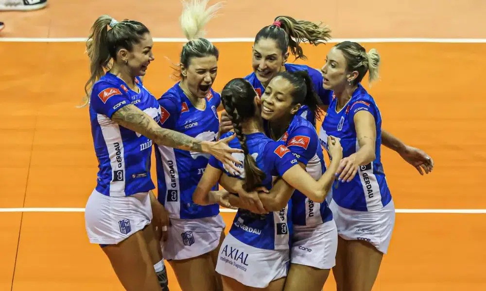 Minas Praia Clube e fatura terceiro título da Superliga ao Vivo Boston College Sul-Americano vôlei feminino