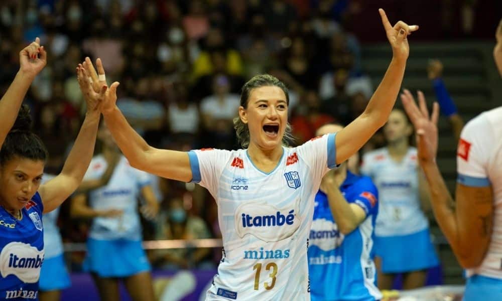 Neri Oszoy Minas x Praia final Superliga de vôlei feminino