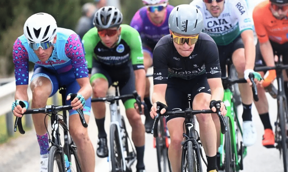 Nicolas Sessler fica em 13° lugar na terceira etapa da Volta a Portugal de ciclismo de estrada (Foto: Divulgação)