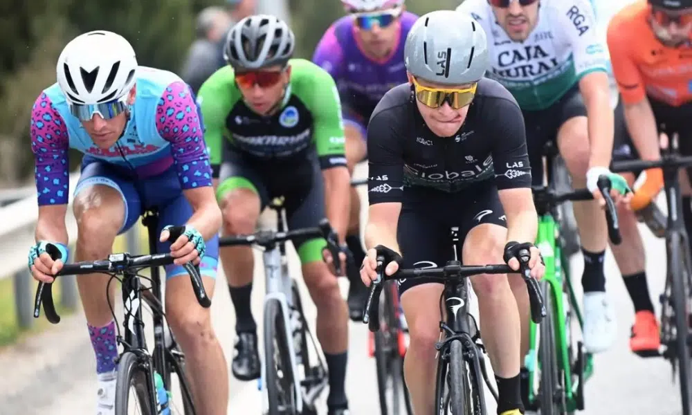 Nicolas Sessler fica em 13° lugar na terceira etapa da Volta a Portugal de ciclismo de estrada (Foto: Divulgação)