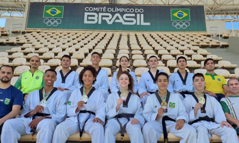 Projeto Radar 2028 conta com atletas de taekwondo de 18 a 20 anos