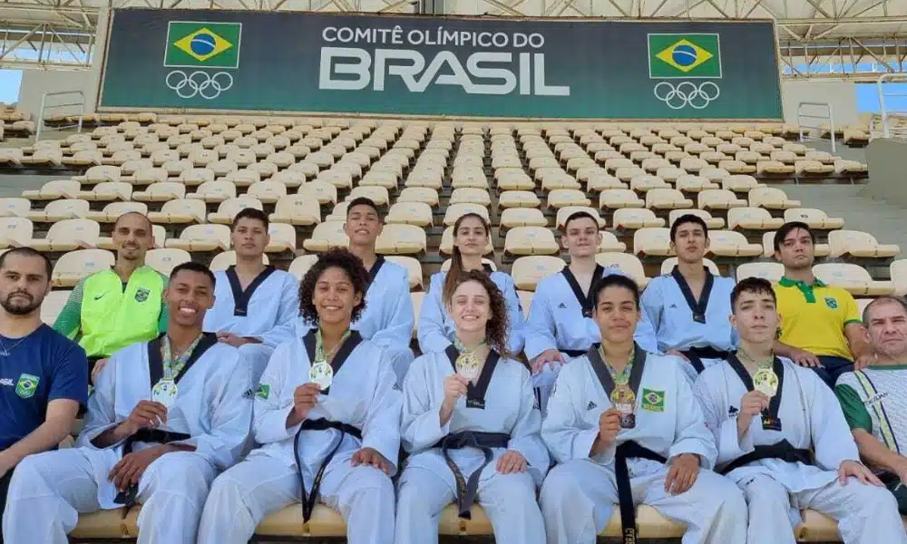 Projeto Radar 2028 conta com atletas de taekwondo de 18 a 20 anos
