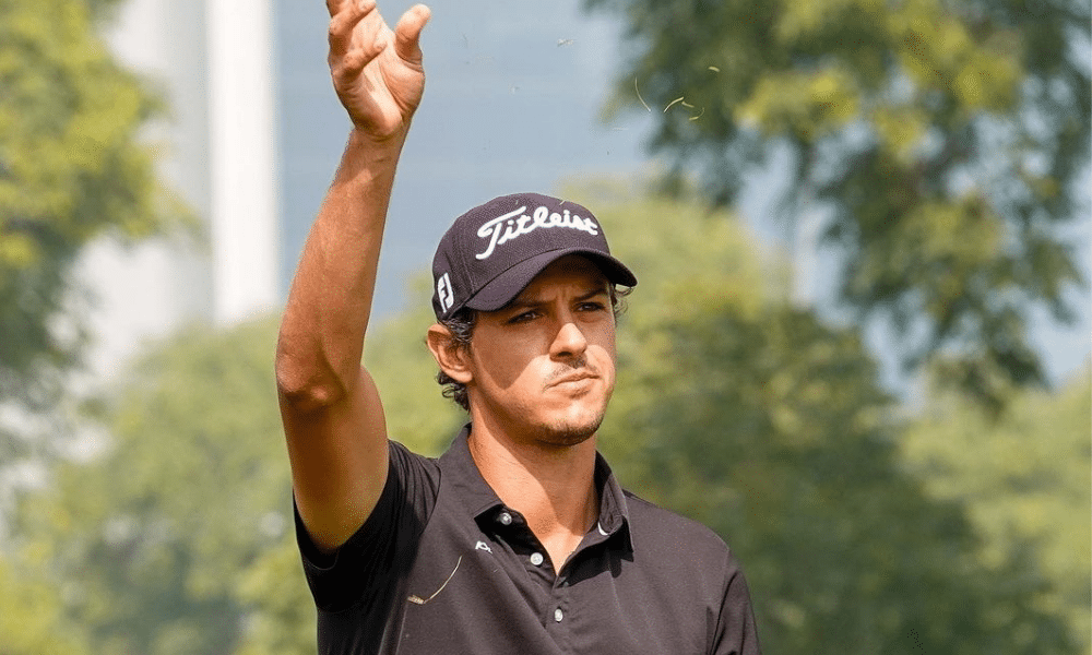 Rafael Becker no Jalisco Open de golfe