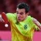 Hugo Calderano tênis de mesa Mundial por Equipes de Tênis de mesa