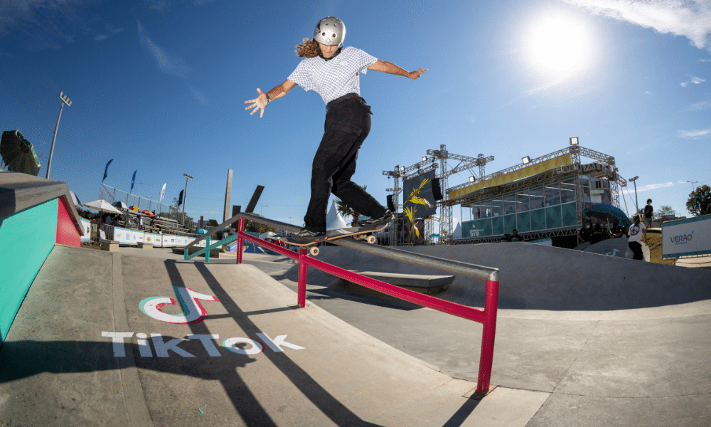 Virginia Fortes Águas é o principal nome do skate brasileiro em Rosario 2022