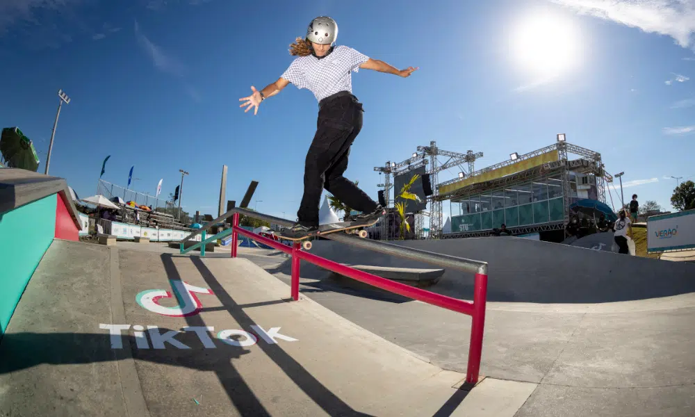 Virginia Fortes Águas é o principal nome do skate brasileiro em Rosario 2022