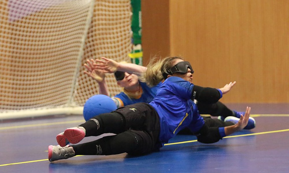 Larissa Gaby Seleção feminina goalball Malmo Cup Brasil Suécia