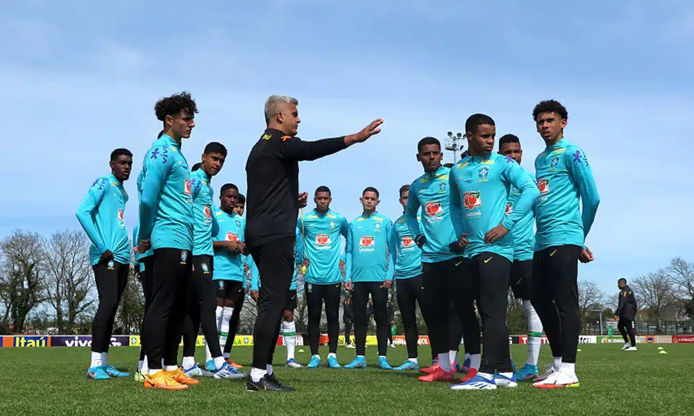 Seleção brasileira Sub-17 futebol masculino Torneio de Montaigu França