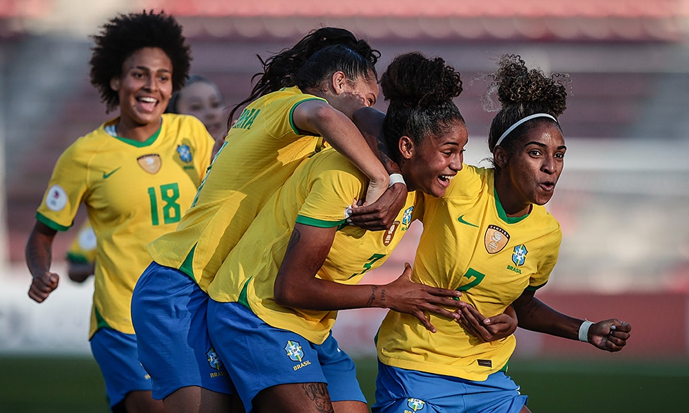 Cris seleção brasileira futebol feminina sub-20 Brasil x Uruguai Campeonato Sul-Americano Sub-20 de futebol feminino