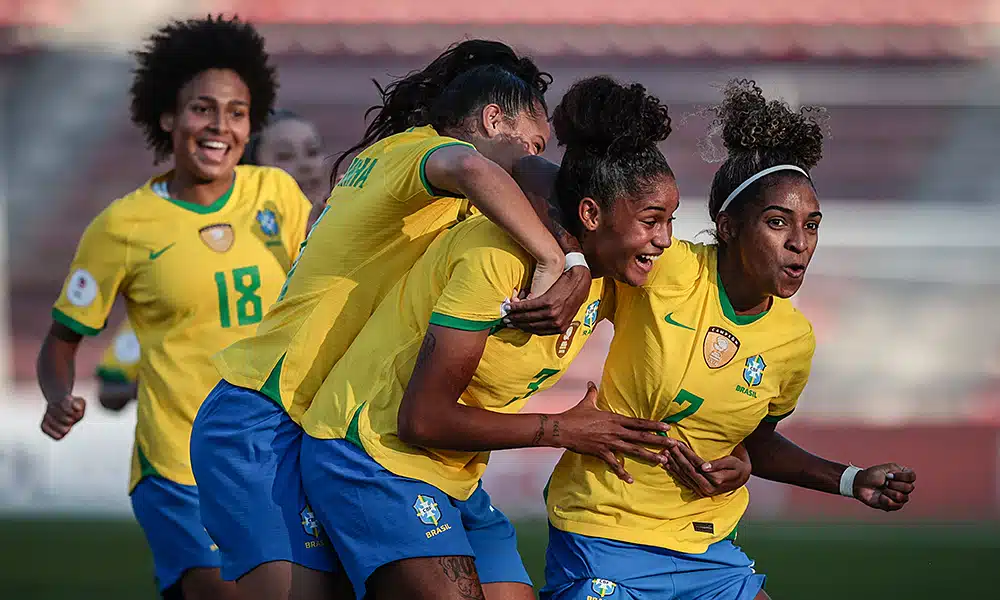 Cris seleção brasileira futebol feminina sub-20 Brasil x Uruguai Campeonato Sul-Americano Sub-20 de futebol feminino