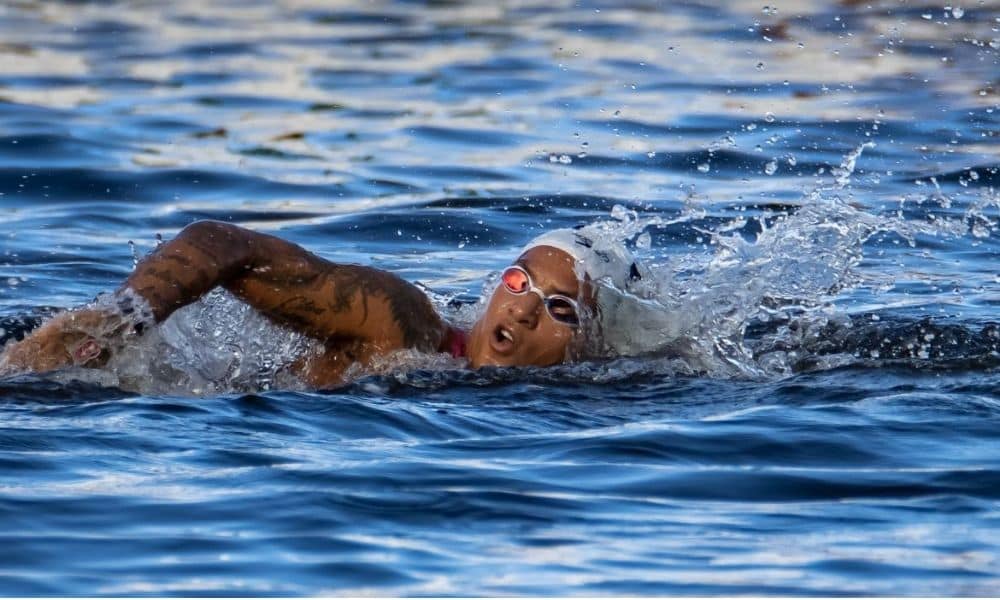 Ana Marcela conquista outro ouro em competição na Espanha medalha de bronze Série Mundial Canadá Copa do Mundo de águas abertas. Mundial de Esportes Aquáticos